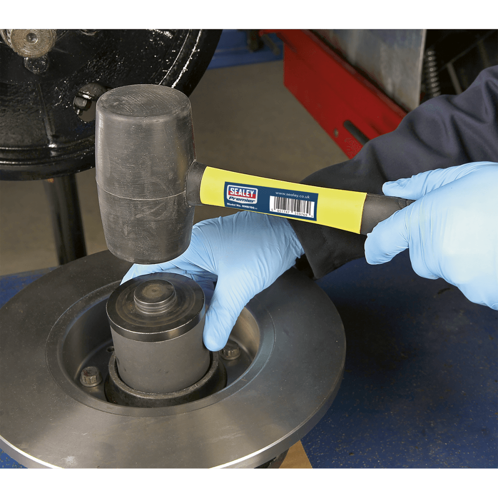 Sealey Rubber Mallet 1.5lb Fibreglass Shaft Model No-RMB150