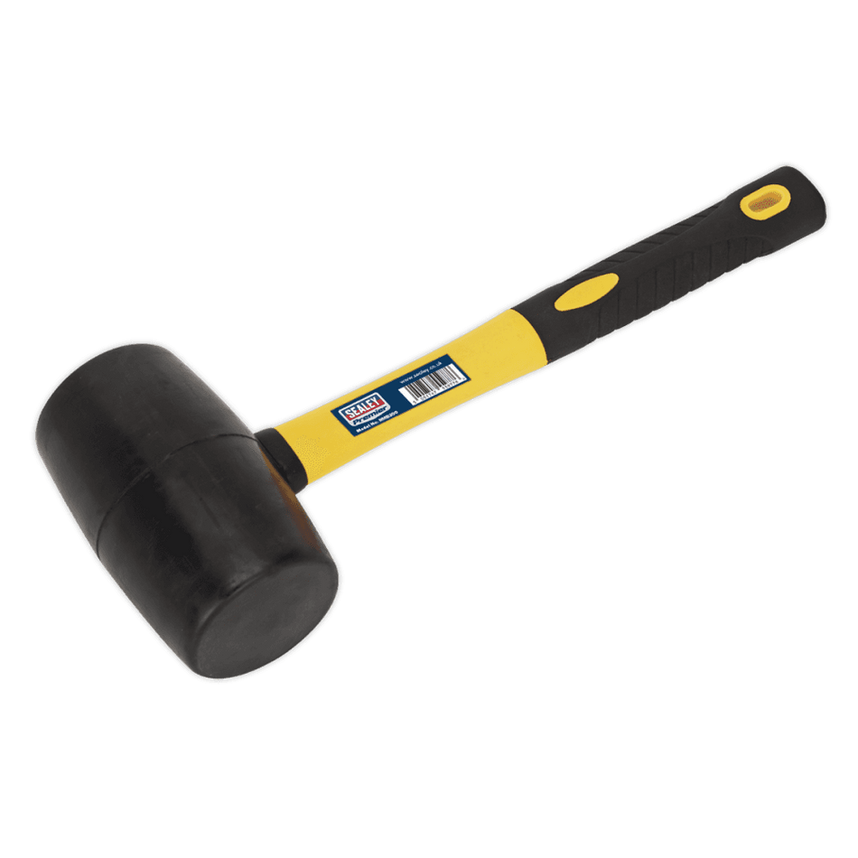 Sealey Rubber Mallet 2lb Fibreglass Shaft Model No-RMB200