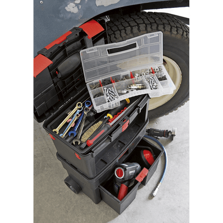 Sealey Mobile Tool Chest with Tote Tray & Removable Assortment Box Model No-AP850