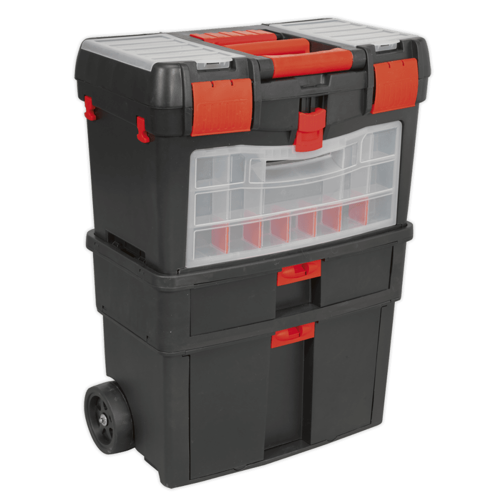 Sealey Mobile Tool Chest with Tote Tray & Removable Assortment Box Model No-AP850