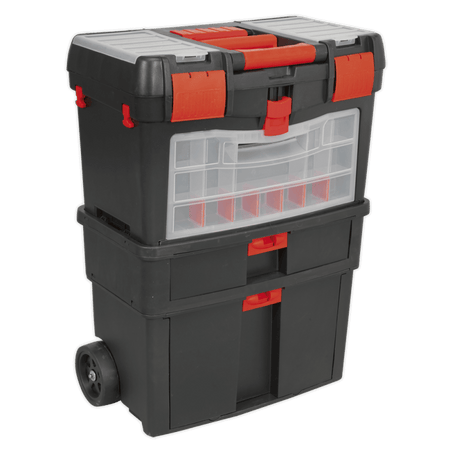 Sealey Mobile Tool Chest with Tote Tray & Removable Assortment Box Model No-AP850
