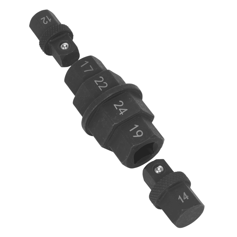 Sealey Motorcycle Spindle Tool 17, 19, 22 & 24mm Model No-MS008