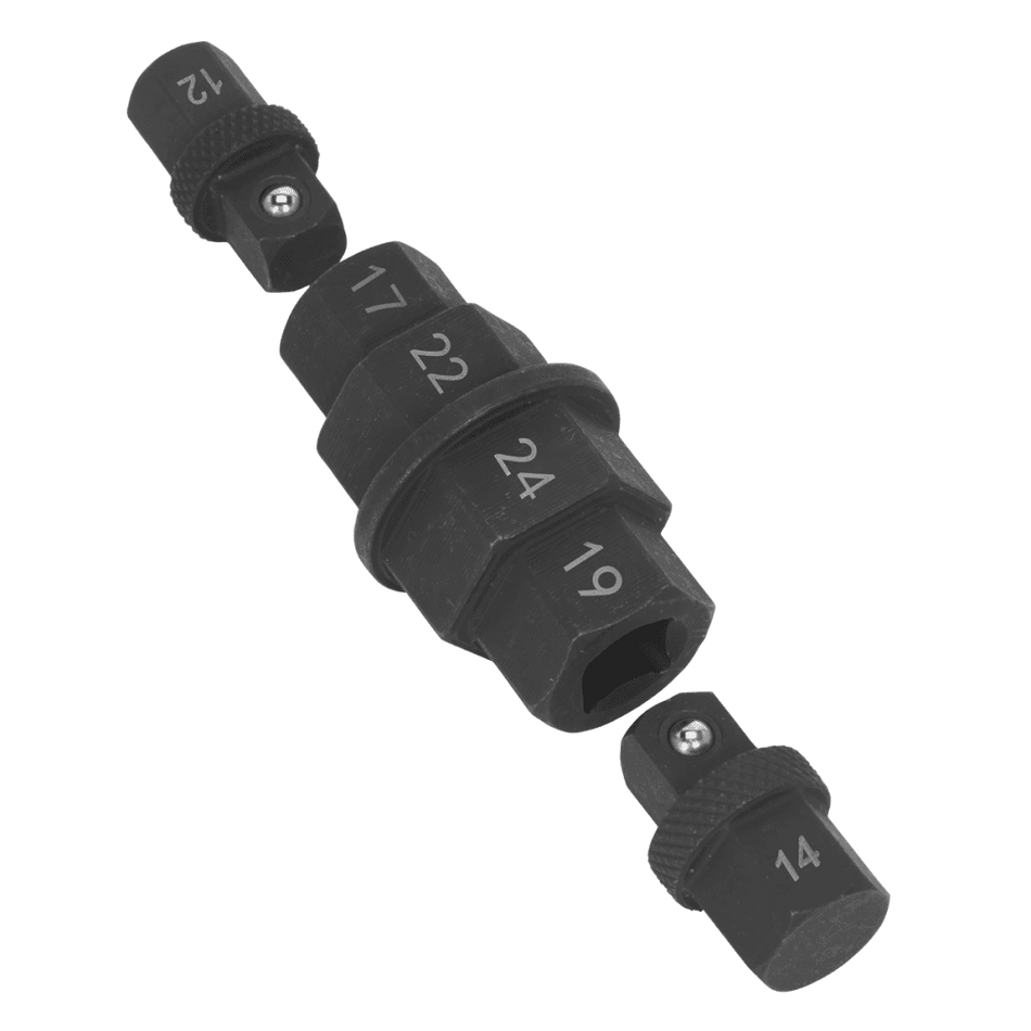 Sealey Motorcycle Spindle Tool 17, 19, 22 & 24mm Model No-MS008