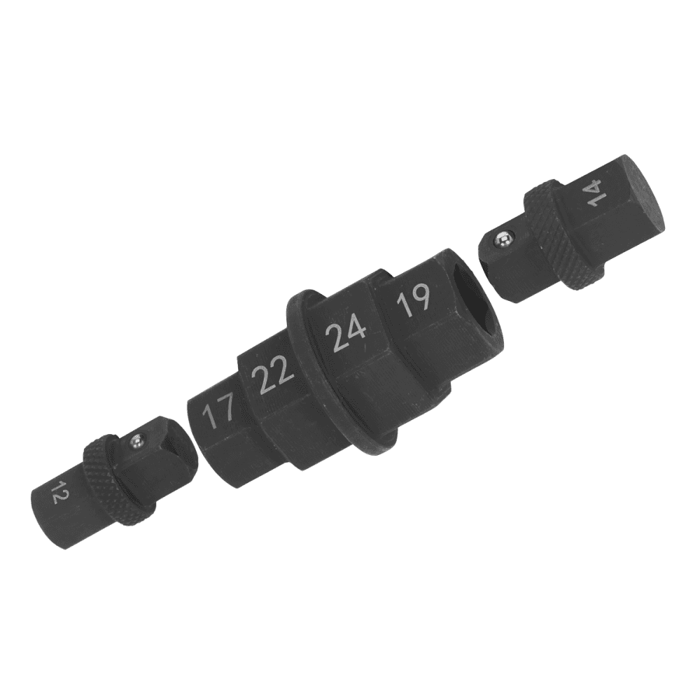 Sealey Motorcycle Spindle Tool 17, 19, 22 & 24mm Model No-MS008