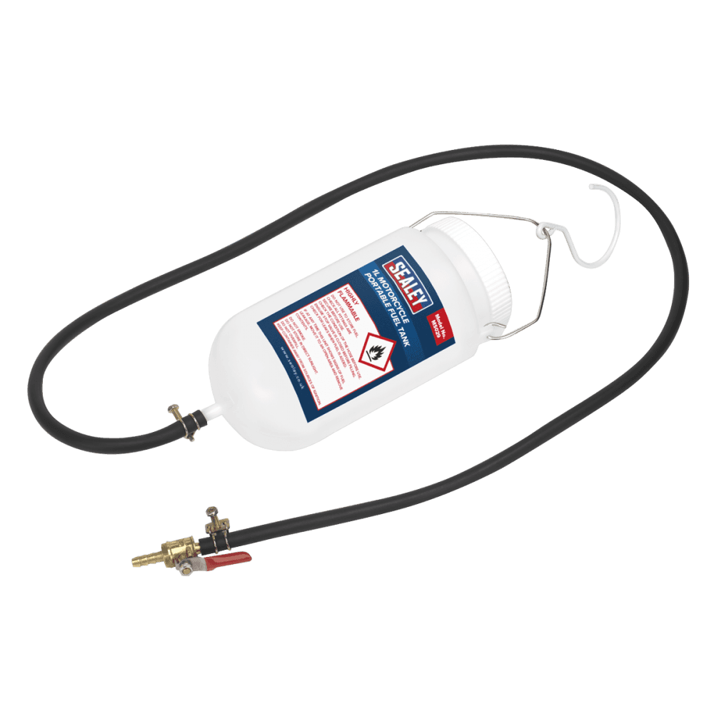 Sealey Motorcycle Portable Fuel Tank 1ltr Model No-MS029