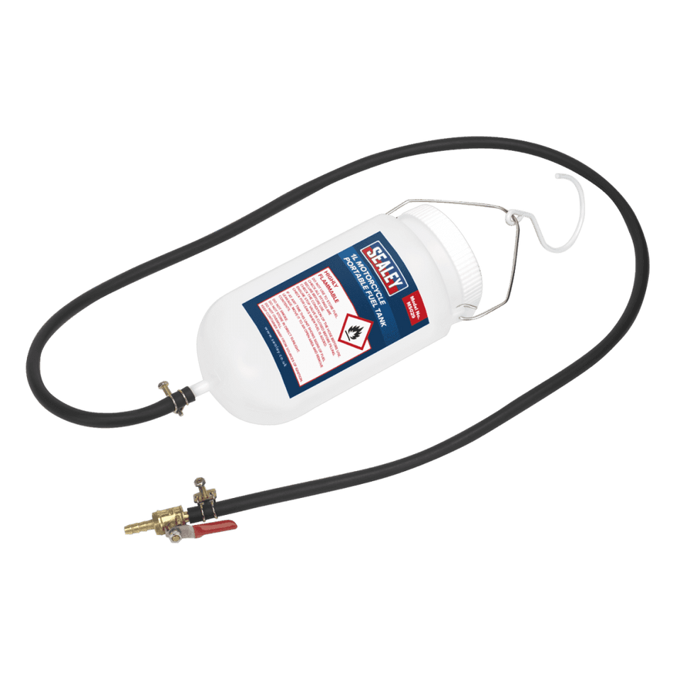 Sealey Motorcycle Portable Fuel Tank 1ltr Model No-MS029