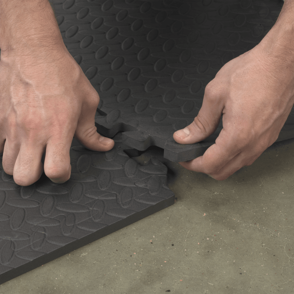 Sealey Interlocking Comfort Workshop Mat Set 1200 x 1800mm Model No-MIC1218