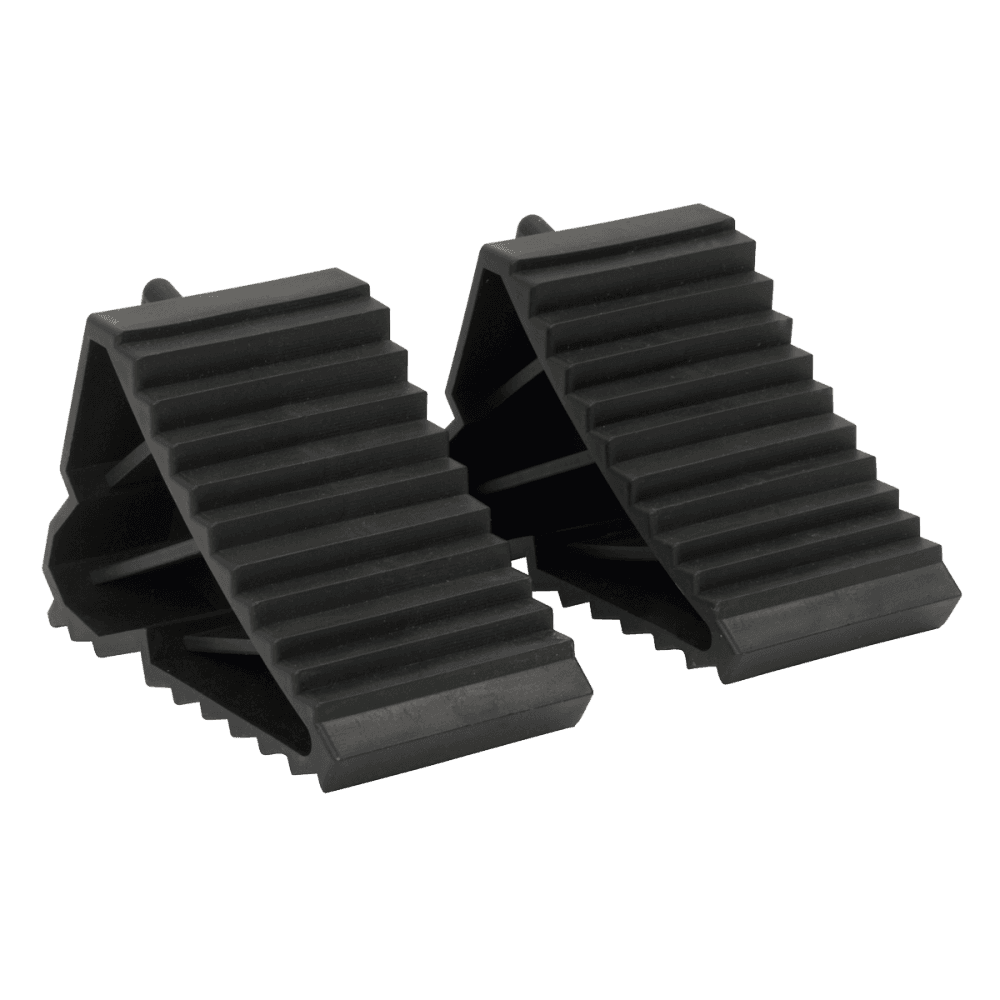 Sealey Composite Wheel Chocks 0.3kg - Pair Model No-WC09