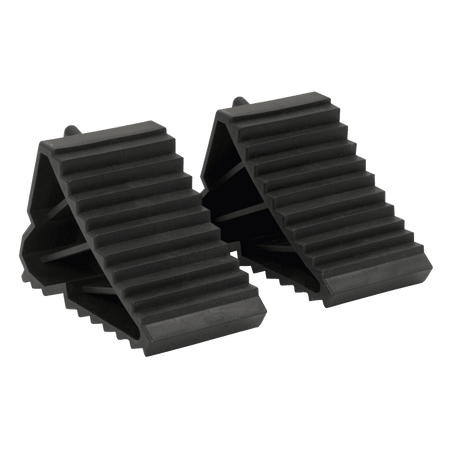 Sealey Composite Wheel Chocks 0.3kg - Pair Model No-WC09
