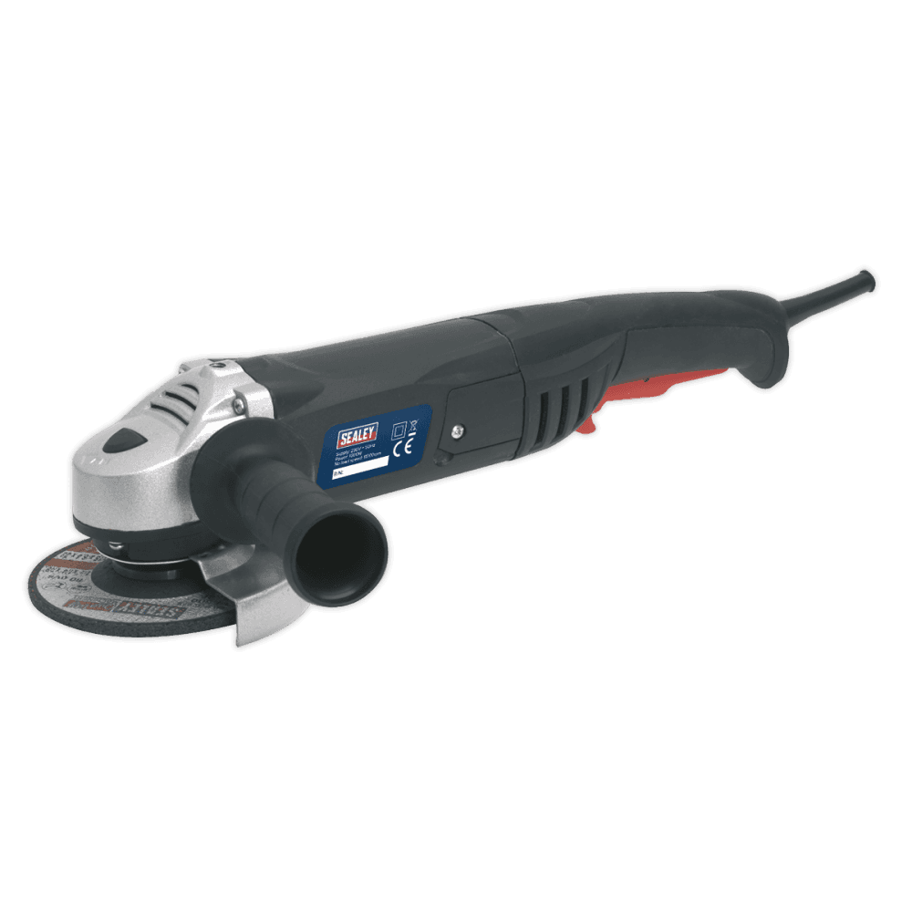 Sealey Angle Grinder 125mm 1000W/230V with Schuko Plug Model No-SG125EU