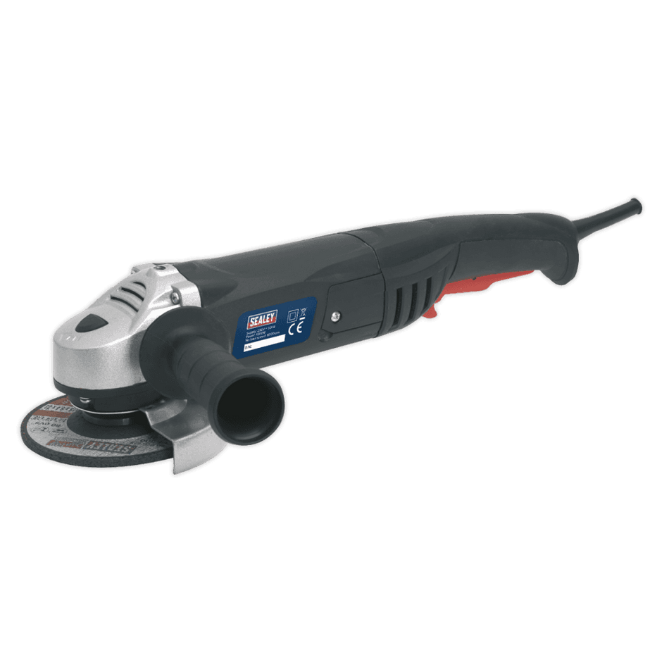 Sealey Angle Grinder 125mm 1000W/230V with Schuko Plug Model No-SG125EU