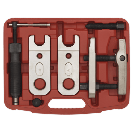 Sealey Ball Joint Splitter Hydraulic & Manual 9pc - HGV Model No-VS3814
