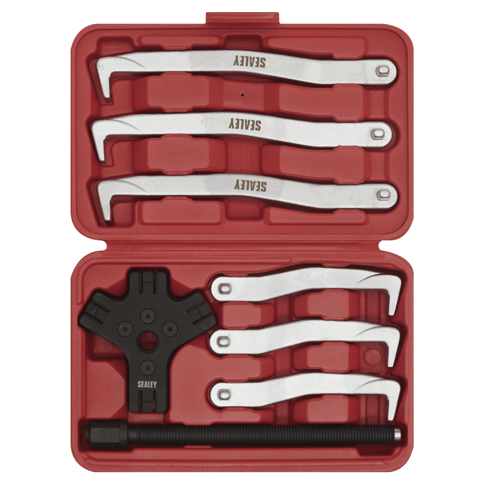 Sealey Fast Action Twin/Triple Leg Reversible Puller Set 8pc 150 & 220mm Model No-VS83