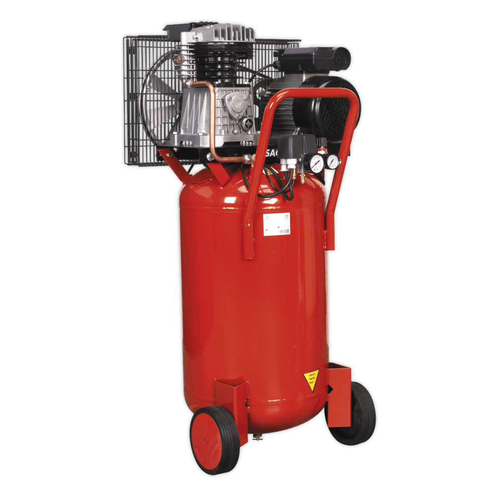 Sealey Compressor 90ltr Vertical Belt Drive 3hp Model No-SAC1903B