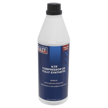 Sealey Compressor Oil Fully Synthetic 1ltr Model No-FSO1S