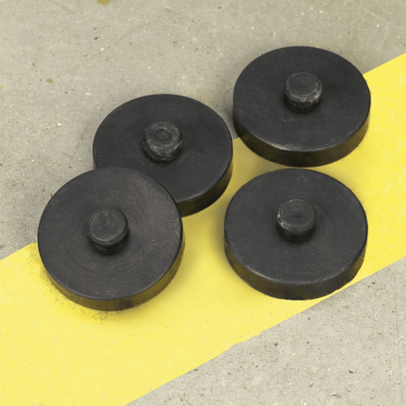 Sealey Anti-Vibration Foot Kit 4pc Model No-COMPKIT4