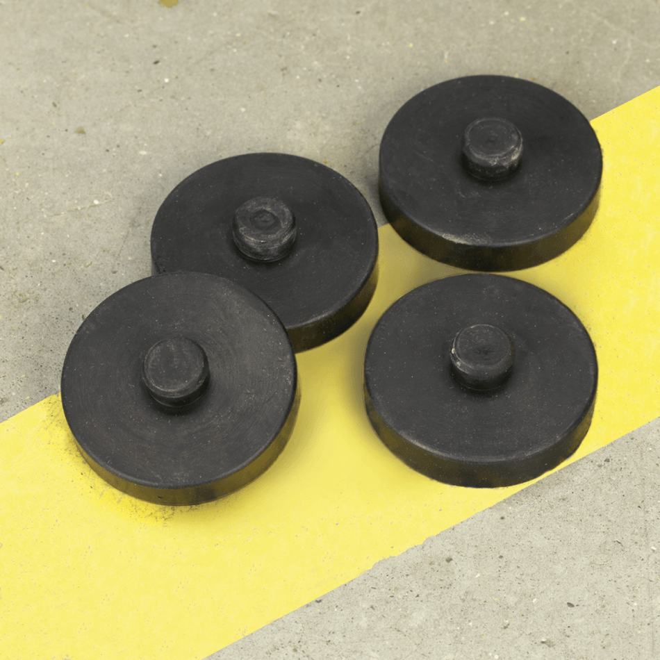 Sealey Anti-Vibration Foot Kit 4pc Model No-COMPKIT4