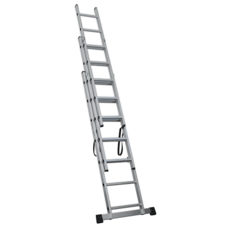 Sealey Aluminium Extension Combination Ladder 3x7 EN 131 Model No-ACL307
