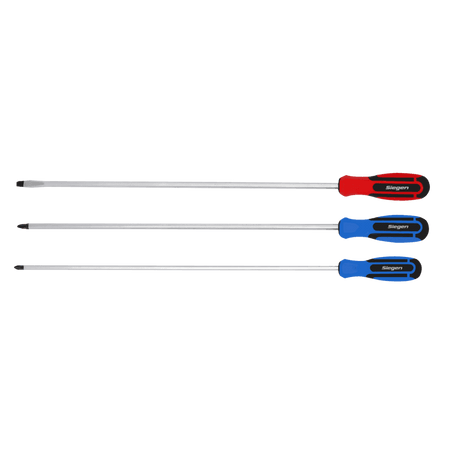 Sealey Screwdriver Set 3pc Extra-Long Model No-S0895