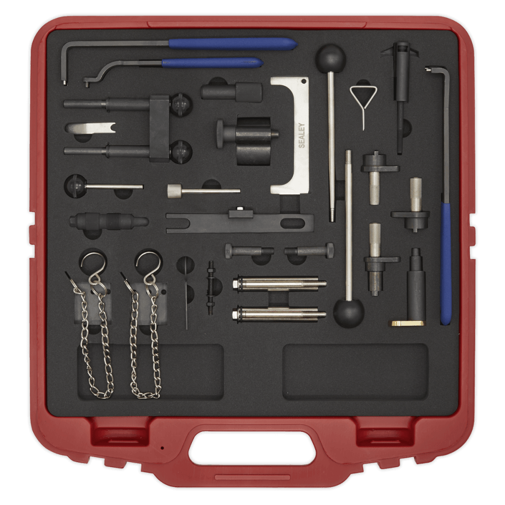 Sealey Diesel/Petrol Engine Setting/Locking Master Kit - VAG - Belt/Chain Drive Model No-VSE5044