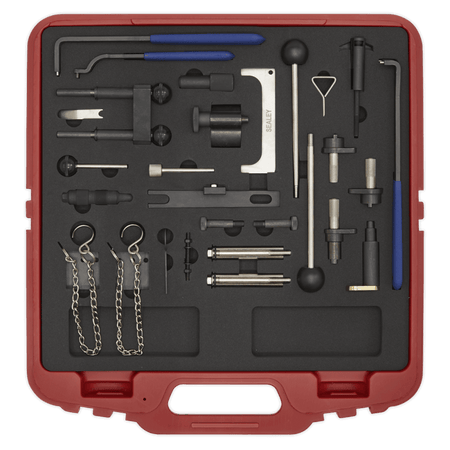 Sealey Diesel/Petrol Engine Setting/Locking Master Kit - VAG - Belt/Chain Drive Model No-VSE5044