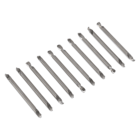 Sealey Double End Drill Bit Set 10pc 1/8" Model No-AK9910