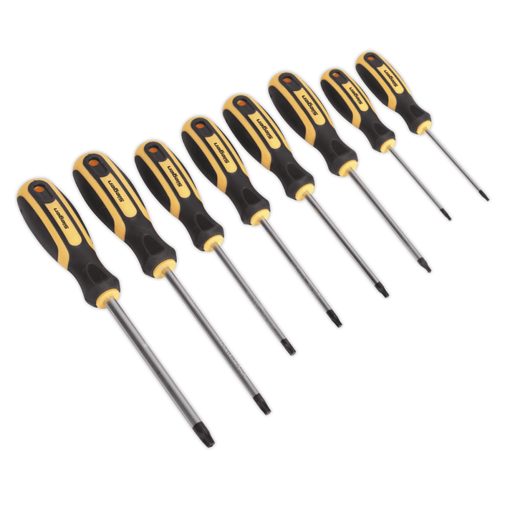 Sealey TRX-Star Screwdriver Set 8pc Model No-S0897