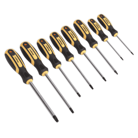 Sealey TRX-Star Screwdriver Set 8pc Model No-S0897