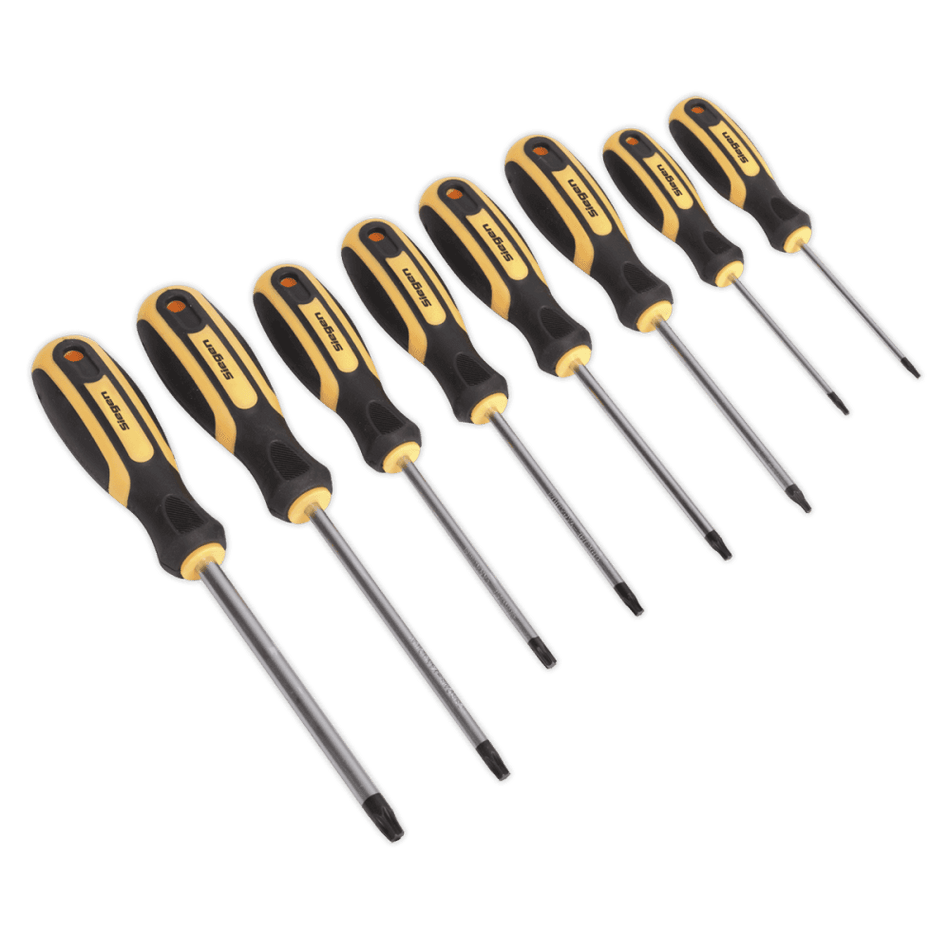 Sealey TRX-Star Screwdriver Set 8pc Model No-S0897