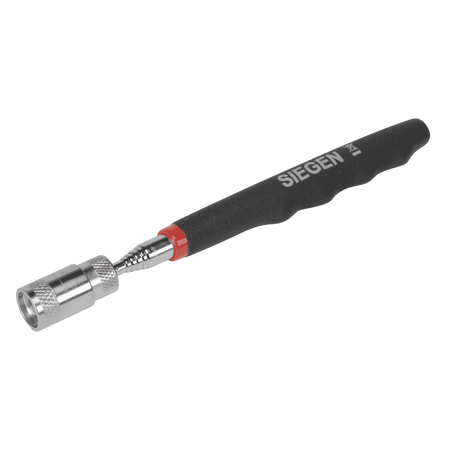 Sealey Heavy-Duty Magnetic Pick-Up Tool with LED 3.6kg Capacity Display Box of 16 Model No-S0903DB