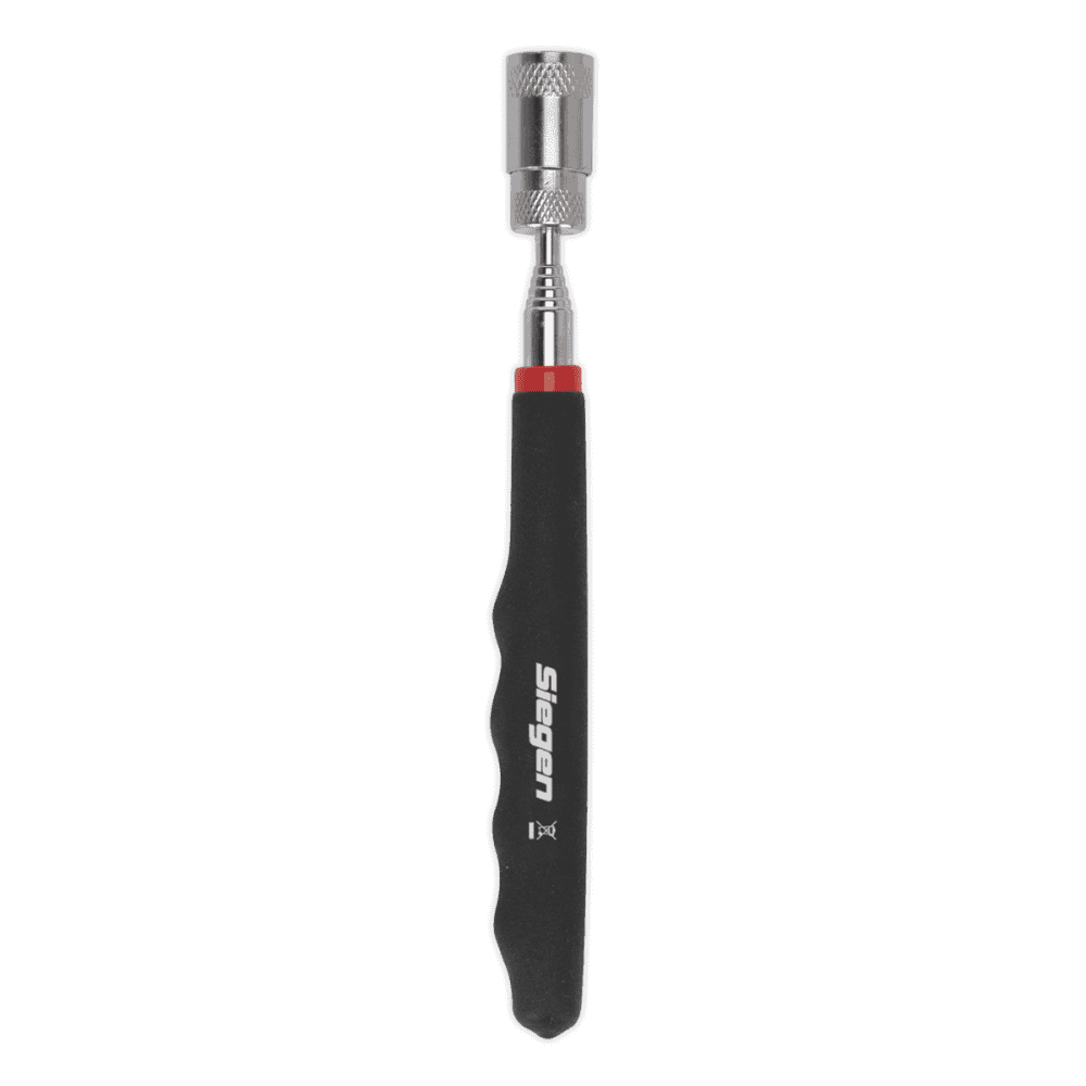 Sealey Heavy-Duty Magnetic Pick-Up Tool with LED 3.6kg Capacity Display Box of 16 Model No-S0903DB