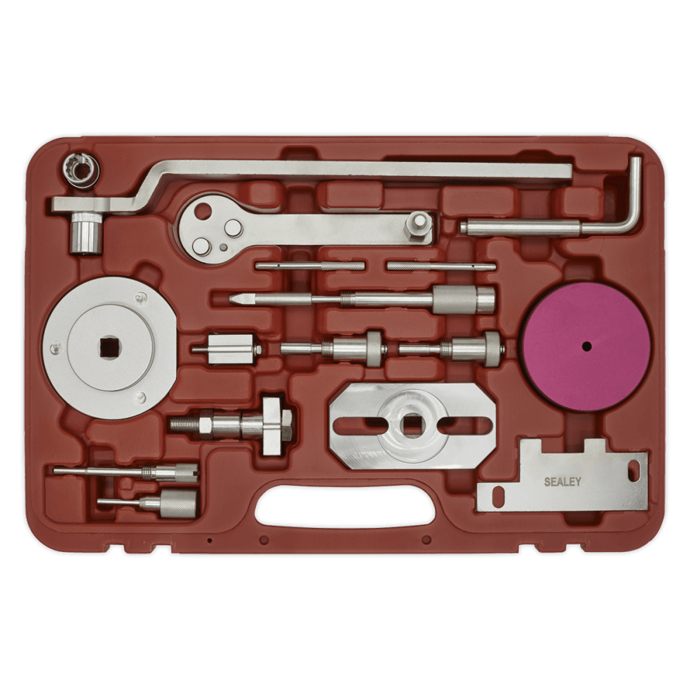 Sealey Diesel Engine Setting/Locking Set - Fiat, Iveco, Citroen, Peugeot - 2.2D, 2.3D, 3.0D - Belt/Chain Drive Model No-VSE5036