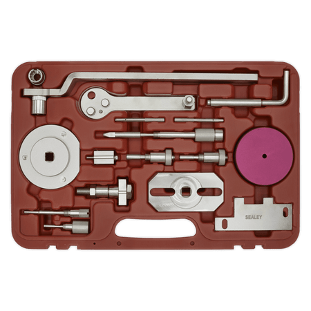 Sealey Diesel Engine Setting/Locking Set - Fiat, Iveco, Citroen, Peugeot - 2.2D, 2.3D, 3.0D - Belt/Chain Drive Model No-VSE5036