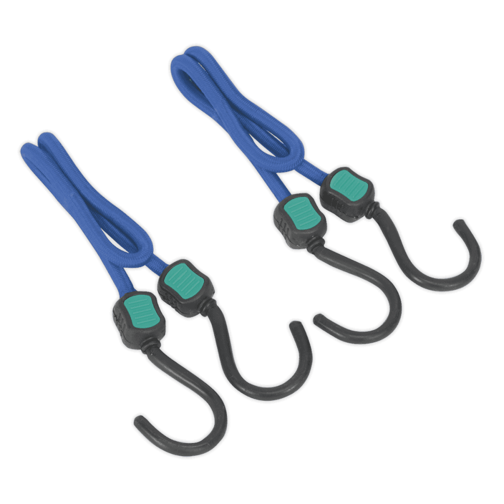 Sealey 460mm Bungee Cord Set 2pc Model No-BCS19