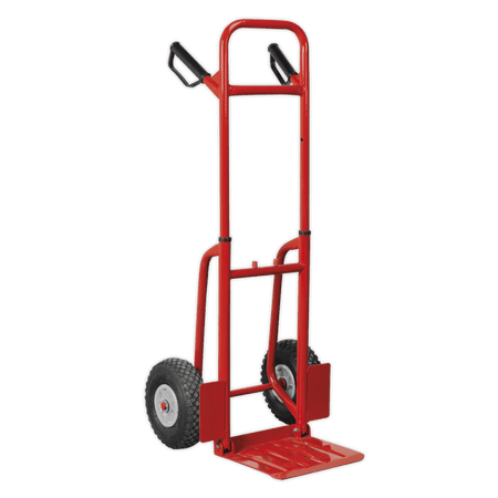 Sealey Sack Truck with Pneumatic Tyres 200kg Folding Model No-CST801