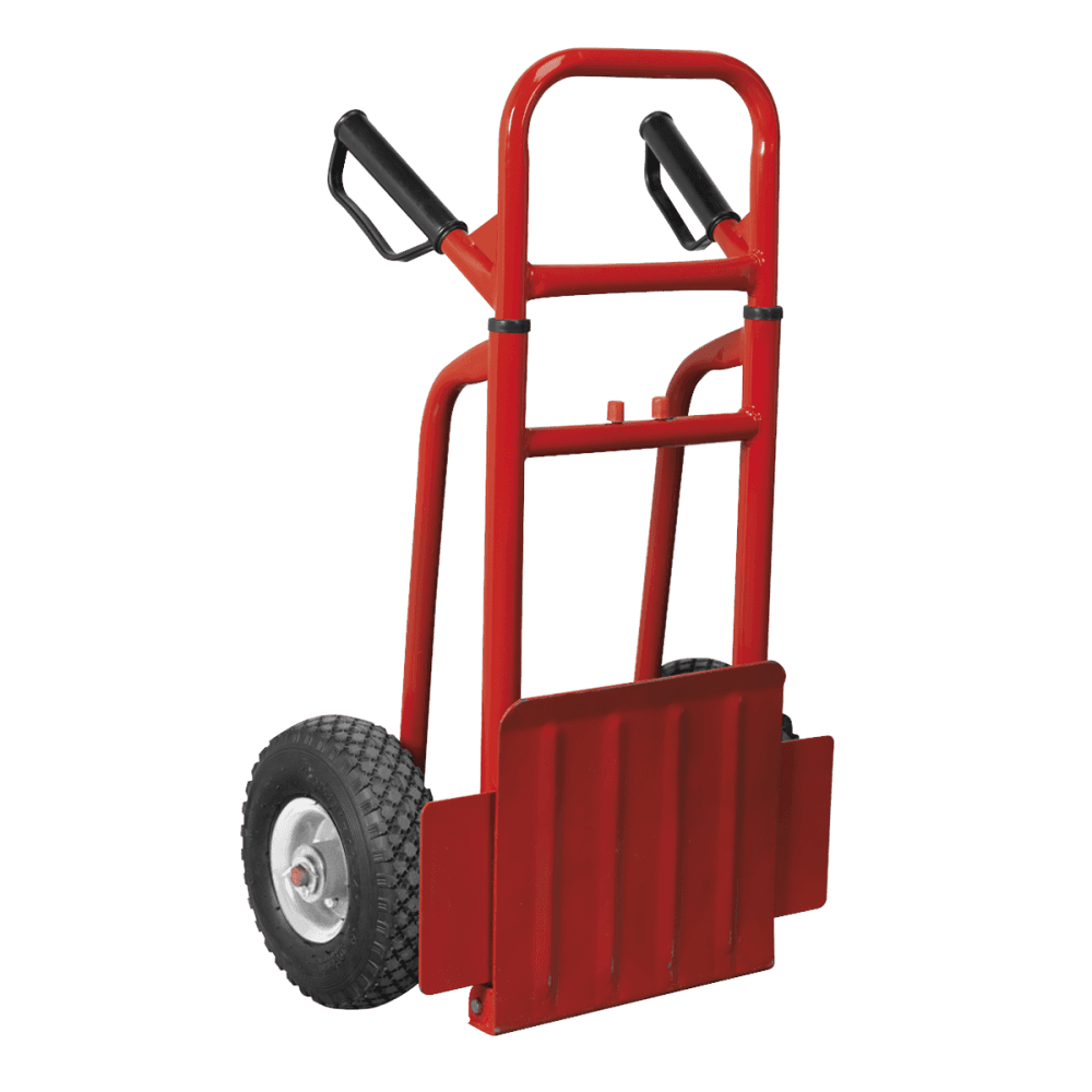 Sealey Sack Truck with Pneumatic Tyres 200kg Folding Model No-CST801