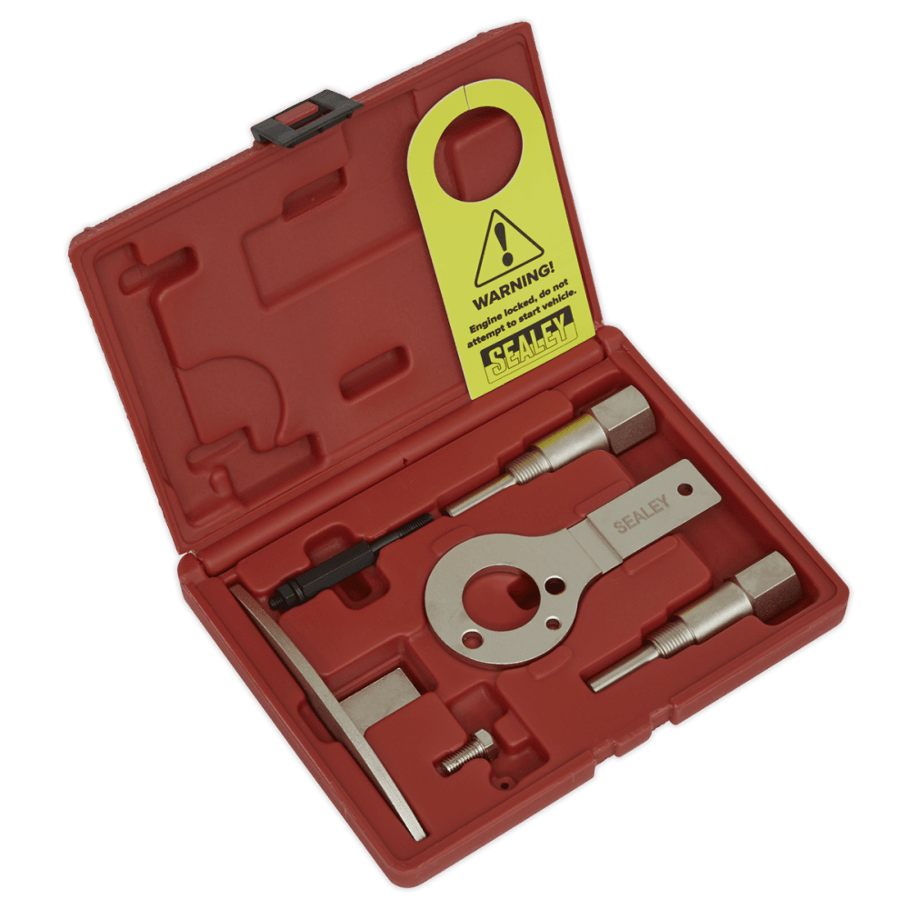 Sealey Diesel Engine Setting/Locking Kit - Alfa Romeo, Fiat, Lancia - 1.6D, 1.9D, 2.0D, 2.4D - JTD/Multijet - Belt Drive Model No-VSE5961
