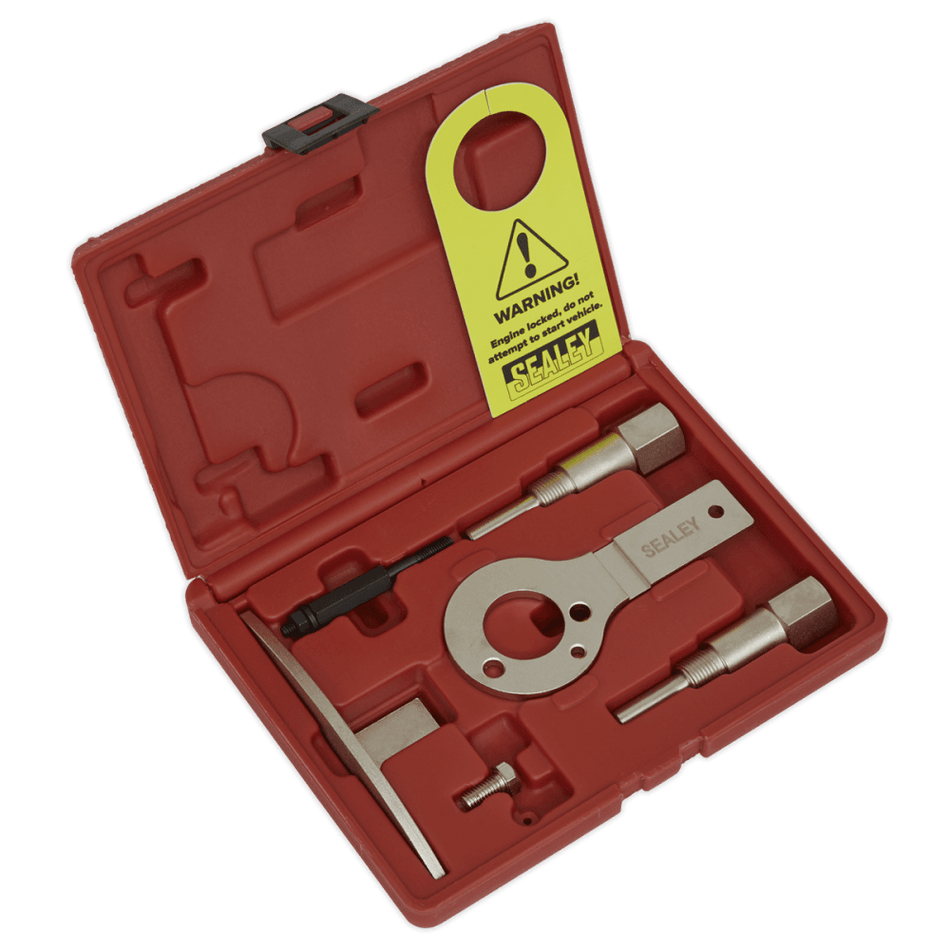 Sealey Diesel Engine Setting/Locking Kit - Alfa Romeo, Fiat, Lancia - 1.6D, 1.9D, 2.0D, 2.4D - JTD/Multijet - Belt Drive Model No-VSE5961