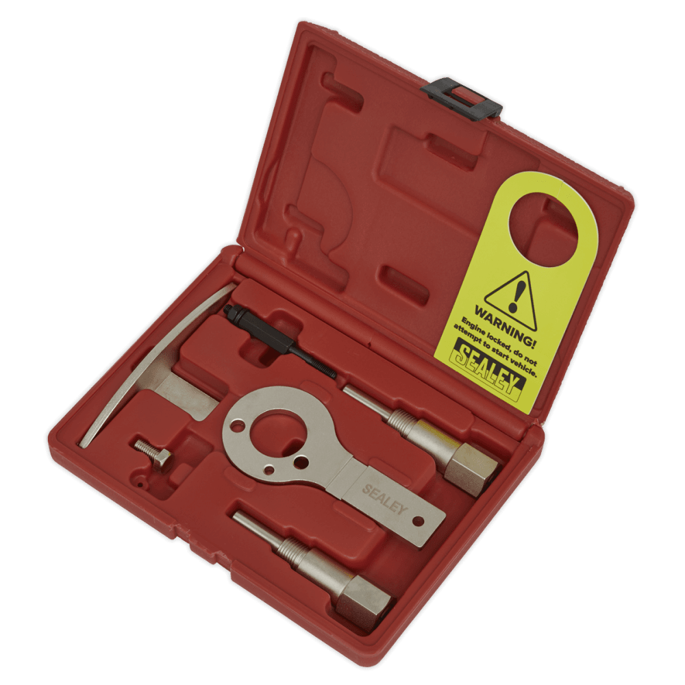 Sealey Diesel Engine Setting/Locking Kit - Alfa Romeo, Fiat, Lancia - 1.6D, 1.9D, 2.0D, 2.4D - JTD/Multijet - Belt Drive Model No-VSE5961