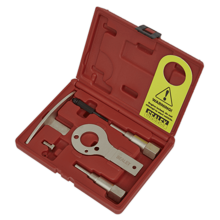 Sealey Diesel Engine Setting/Locking Kit - Alfa Romeo, Fiat, Lancia - 1.6D, 1.9D, 2.0D, 2.4D - JTD/Multijet - Belt Drive Model No-VSE5961