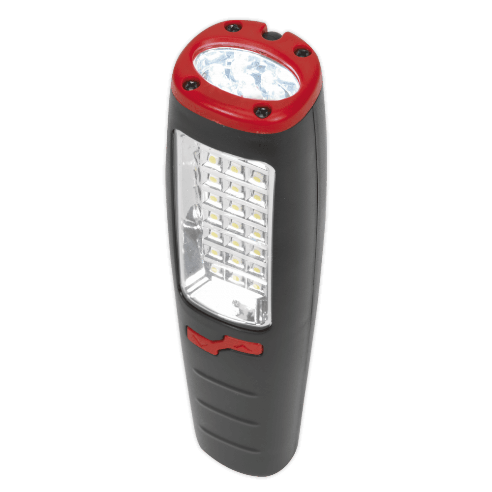 Sealey Cordless 24 SMD + 7 LED Lithium-ion Rechargeable Inspection Lamp Model No-LED307