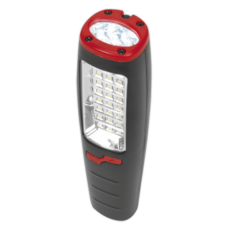 Sealey Cordless 24 SMD + 7 LED Lithium-ion Rechargeable Inspection Lamp Model No-LED307
