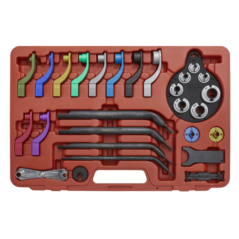 Sealey Fuel & Air Conditioning Disconnection Tool Kit 27pc Model No-VS0557