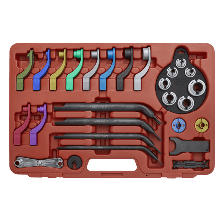 Sealey Fuel & Air Conditioning Disconnection Tool Kit 27pc Model No-VS0557