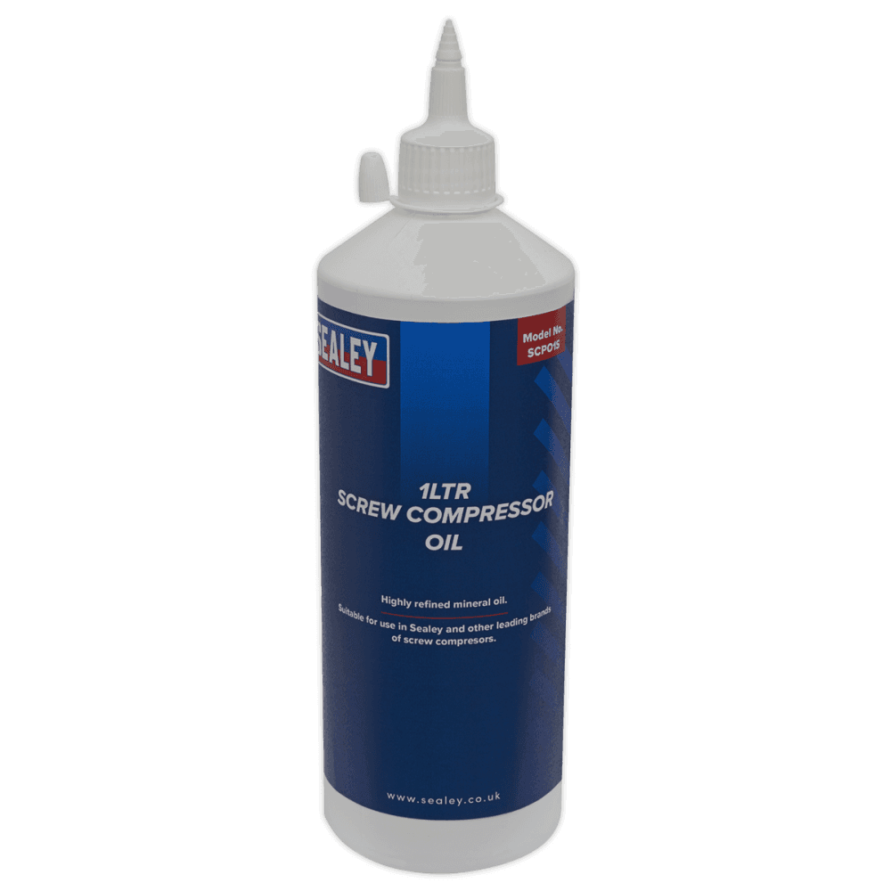 Sealey Screw Compressor Oil 1ltr Model No-SCPO1S