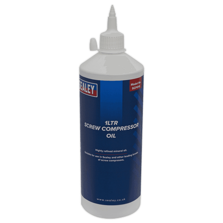 Sealey Screw Compressor Oil 1ltr Model No-SCPO1S