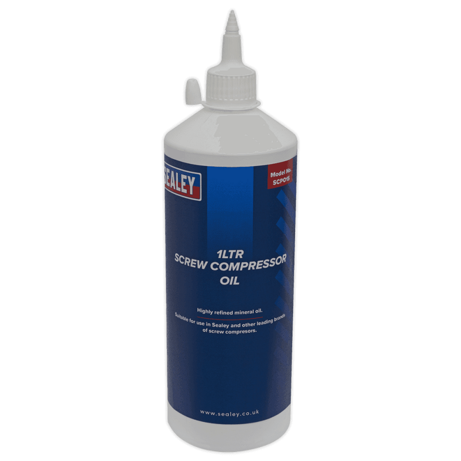 Sealey Screw Compressor Oil 1ltr Model No-SCPO1S