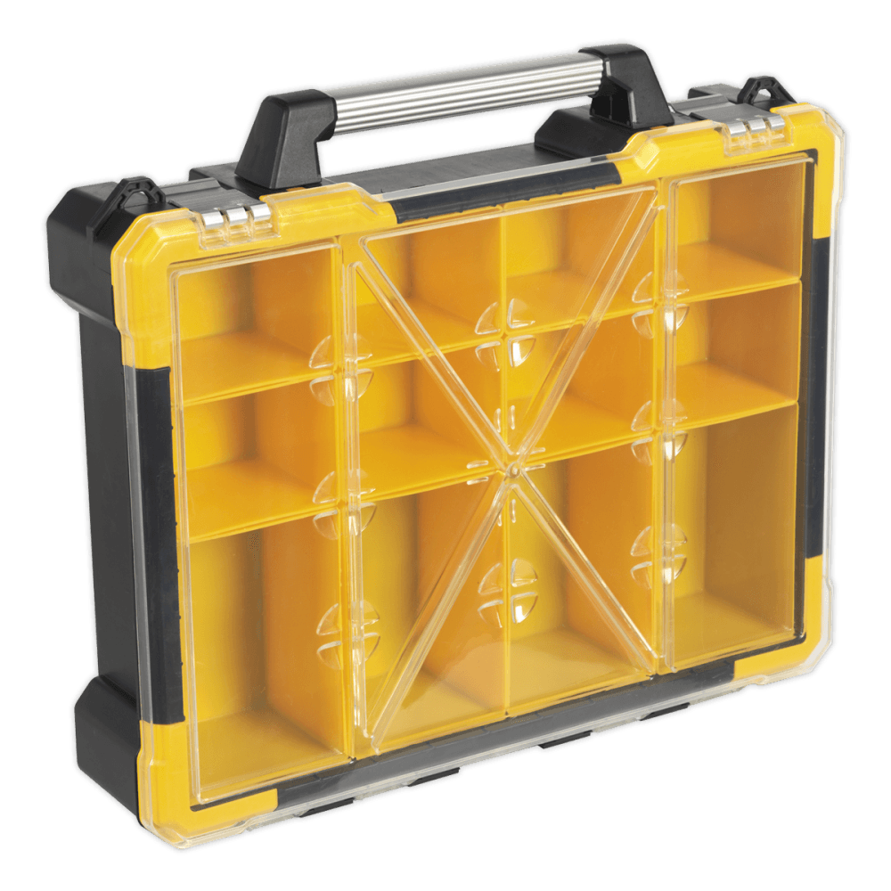 Sealey Parts Storage Case with 12 Removable Compartments Model No-APAS12R
