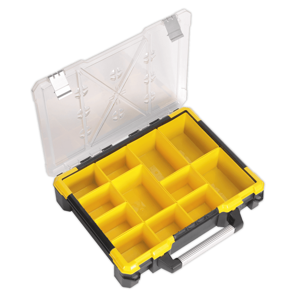 Sealey Parts Storage Case with 12 Removable Compartments Model No-APAS12R