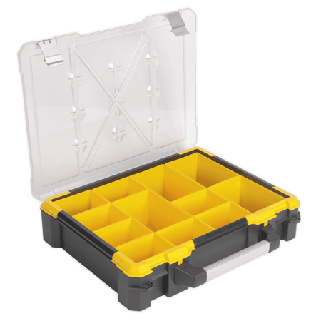 Sealey Parts Storage Case with 12 Removable Compartments Model No-APAS12R